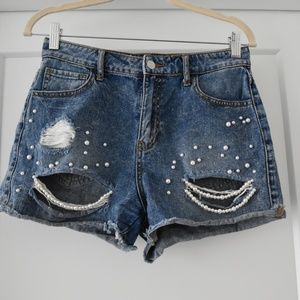 jean shorts